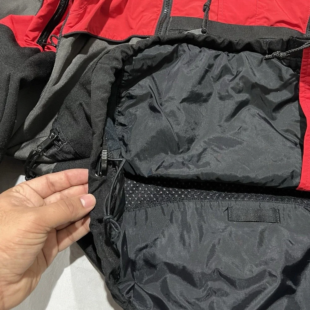 North Face Steep Tech Scot Schmidt. Ltd Edition Red Grey Mens L Vintage 90s Y2K